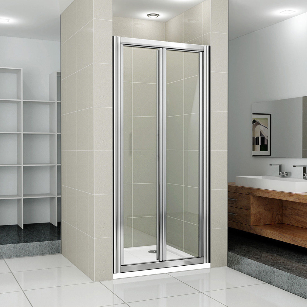 Bathroom Shower Doors
 New Bifold Shower Enclosure Bathroom Walk In Cubicle