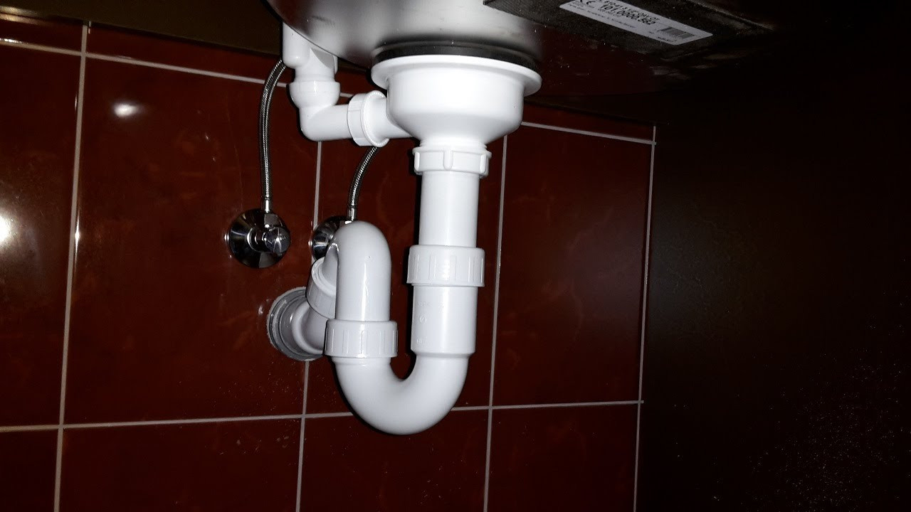 Bathroom Sink Pipes
 How To Install Drain Pipes a Kitchen Sink