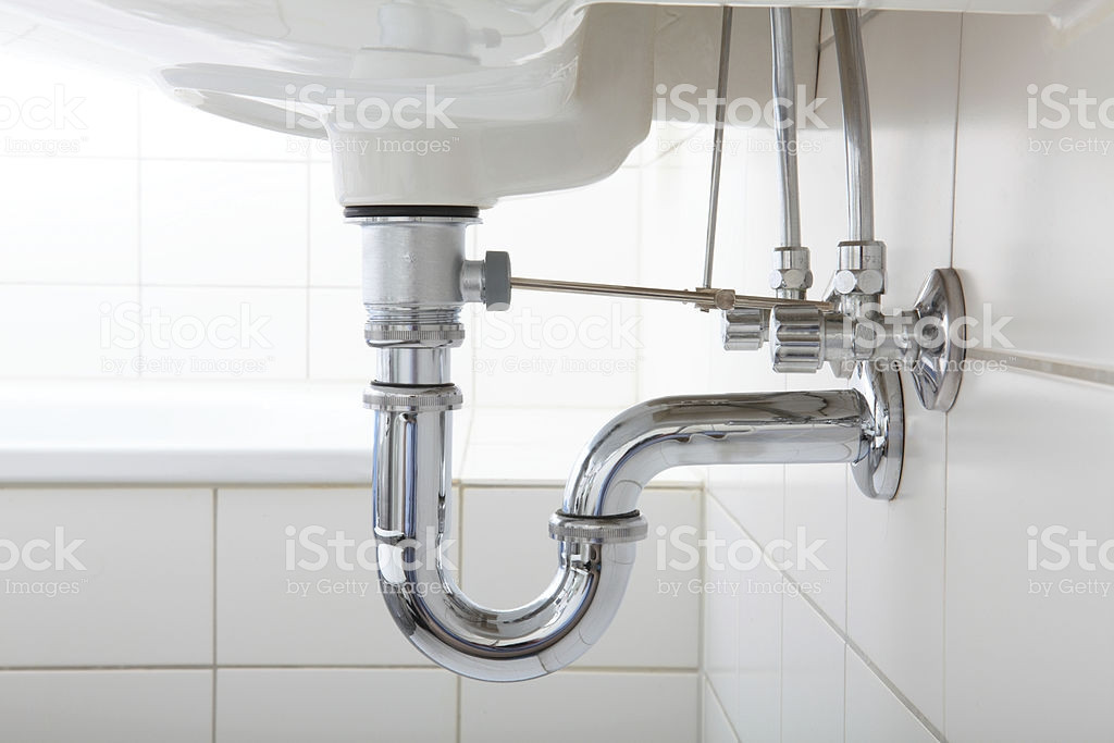 Bathroom Sink Pipes
 Sink Pipe Under Wash Basin Stock & More of