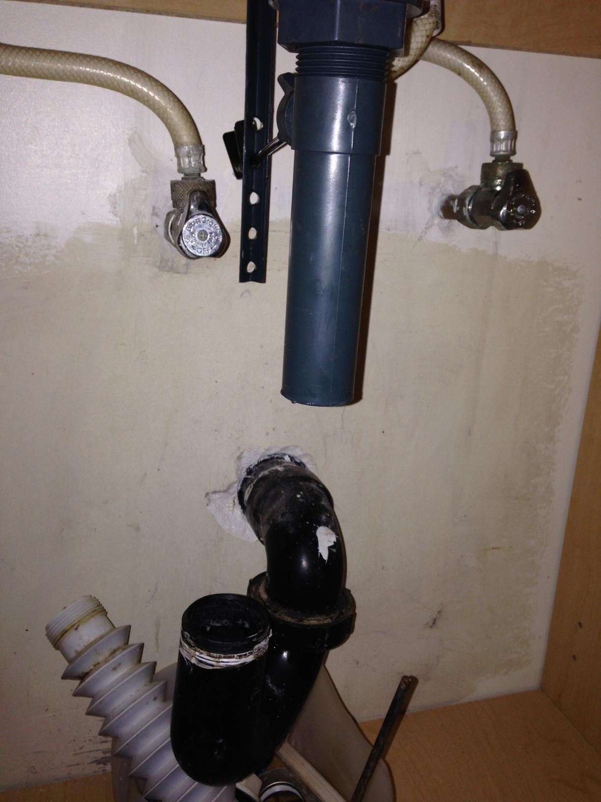 Bathroom Sink Pipes
 plumbing Sink tailpiece doesn t line up with trap Home