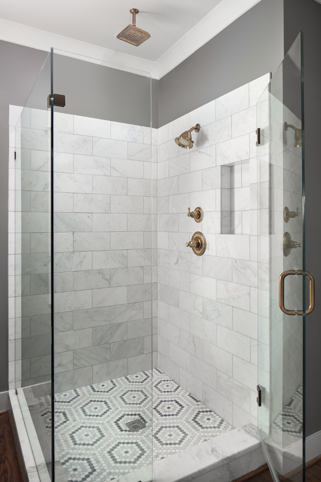 Bathroom Tile Patterns Shower
 Modern Craftsman Farmhouse Design Home Bunch Interior