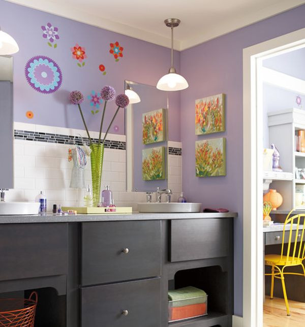 Bathroom Wall Color Ideas
 23 Kids Bathroom Design Ideas to Brighten Up Your Home
