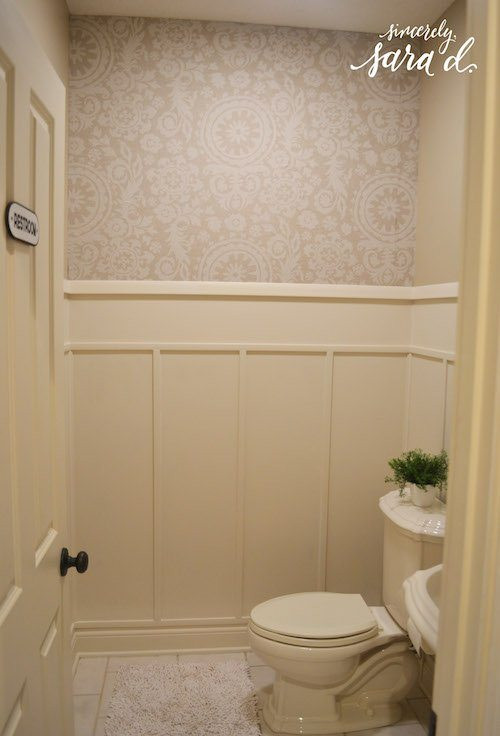 Bathroom Wall Covering Options
 Bathroom Wall Paneling Sincerely Sara D