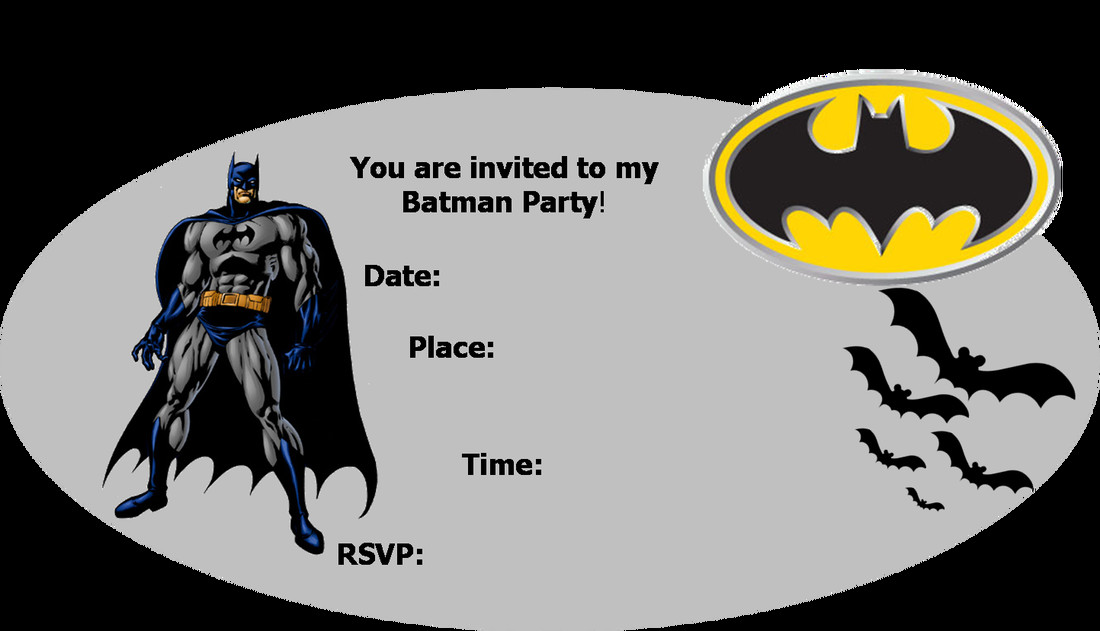 Batman Birthday Party Invitations
 40th Birthday Ideas Batman Birthday Invitation Templates Free
