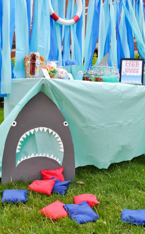 Beach Birthday Party Game Ideas
 Shark Party Ideas