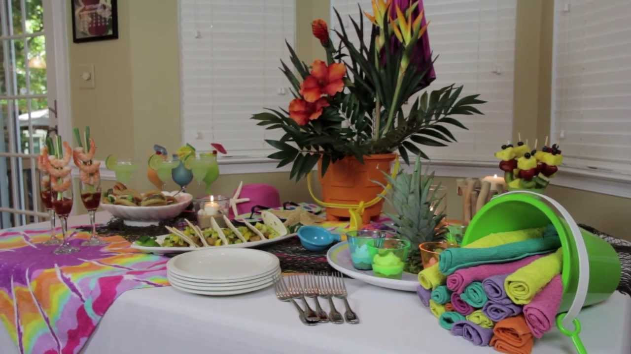 Beach Birthday Party Ideas For Adults
 How to Make Indoor Beach Party Decorations