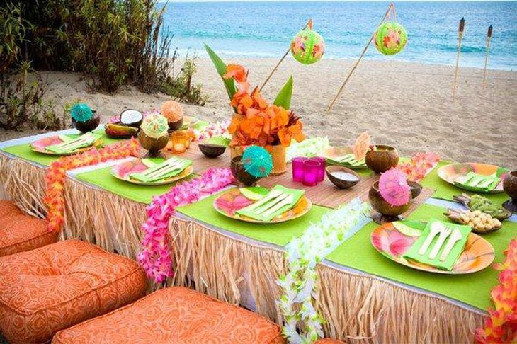 Beach Birthday Party Ideas For Adults
 35 Birthday Table Decorations Ideas for Adults