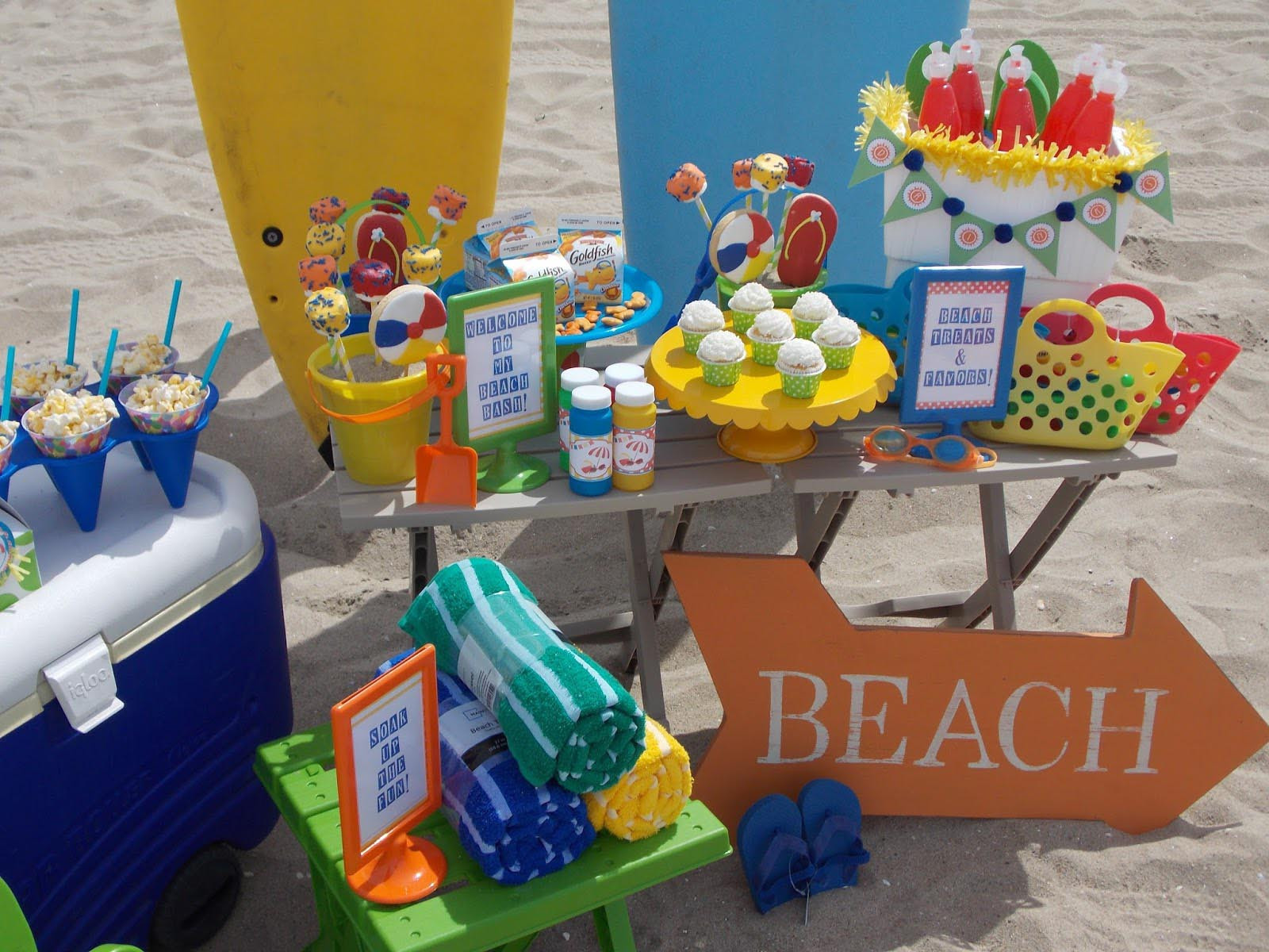 Beach Birthday Party Ideas For Adults
 Beach Themed Kid Birthday Party