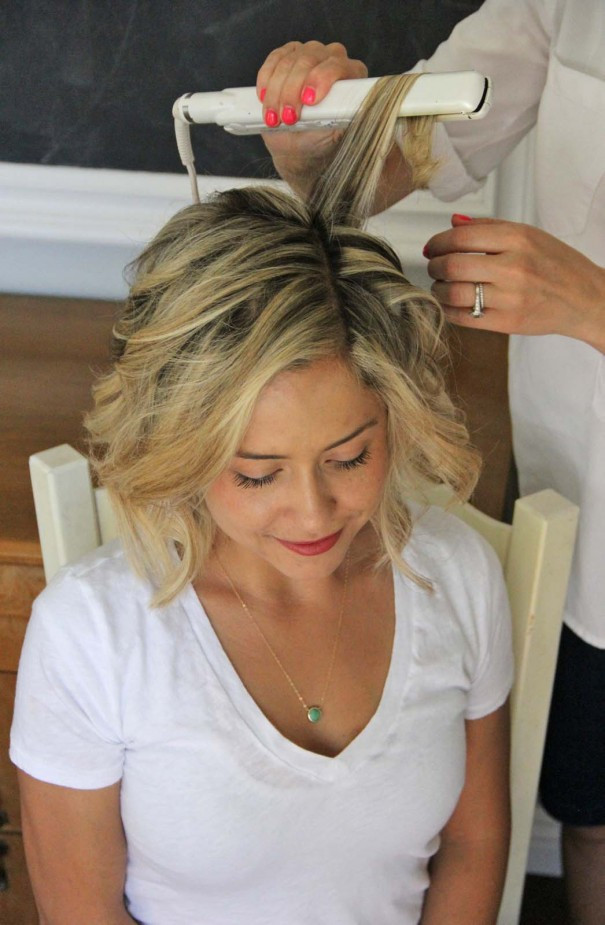 Beach Hairstyles For Short Hair
 how to beach waves for short hair style Little Miss Momma