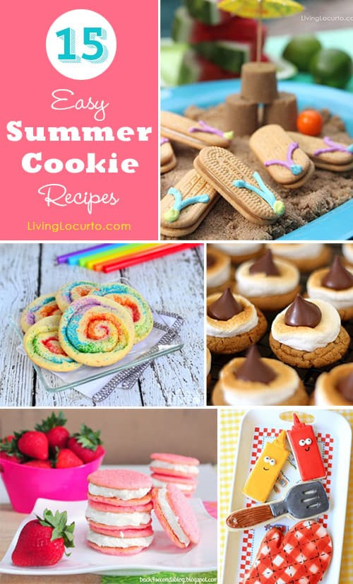 Beach Party Food Menu Ideas
 15 Easy Summer Cookies