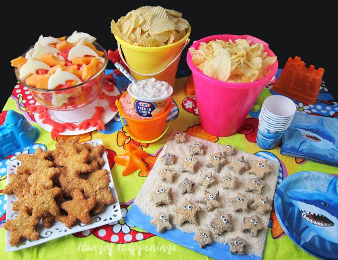 Beach Party Food Menu Ideas
 Beach Party Food Ideas featuring Chip and Dip Chicken