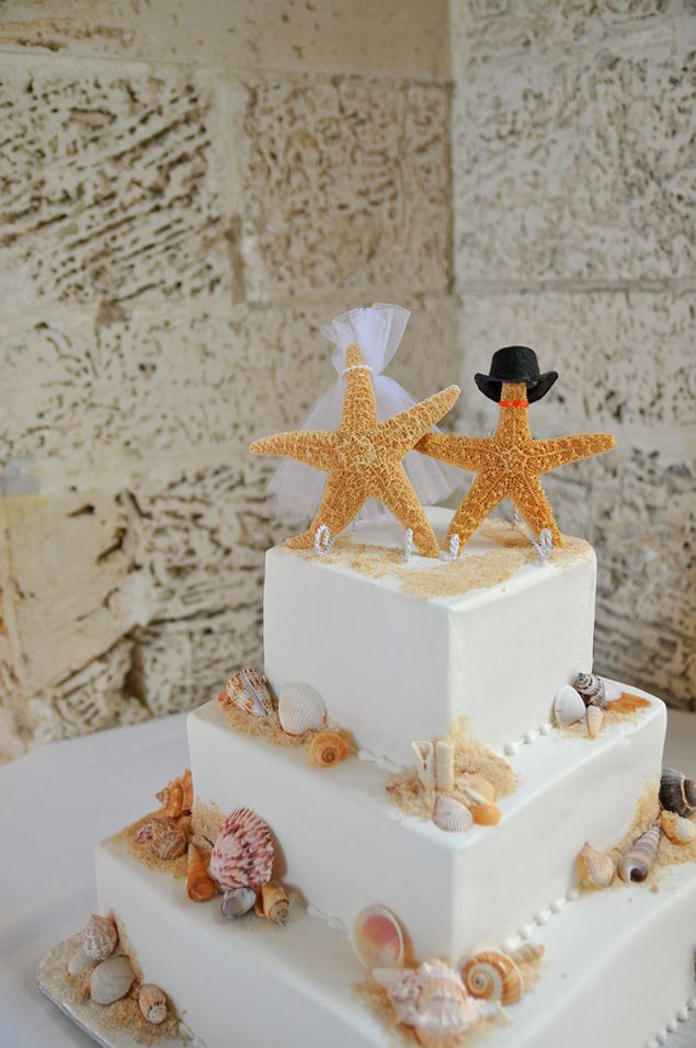 Beach Theme Wedding Cake Toppers
 Beach Wedding Cake Toppers You Will Love – Beach Wedding Tips