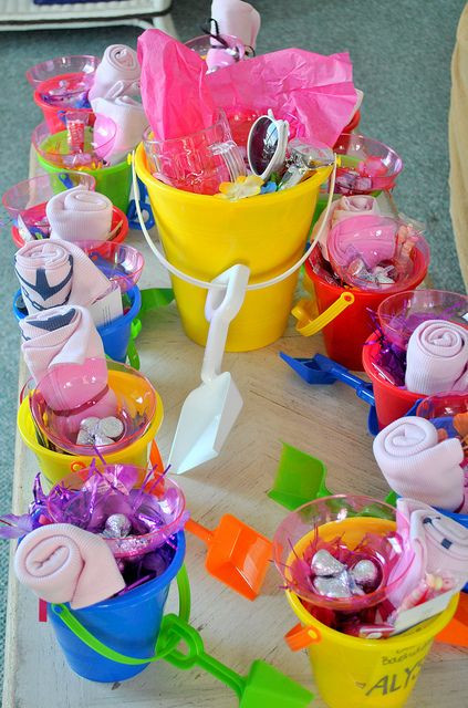 Beach Themed Bachelorette Party Ideas
 Perfect for my beach bachelorette party Put favors in the