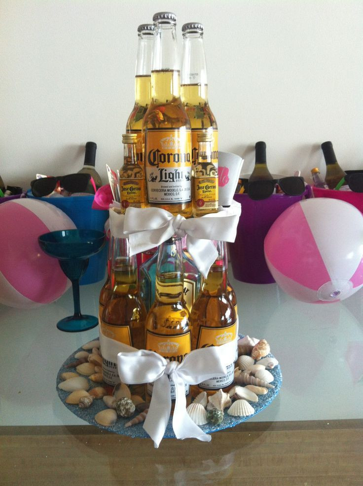 Beach Themed Bachelorette Party Ideas
 Image result for beer favors for party