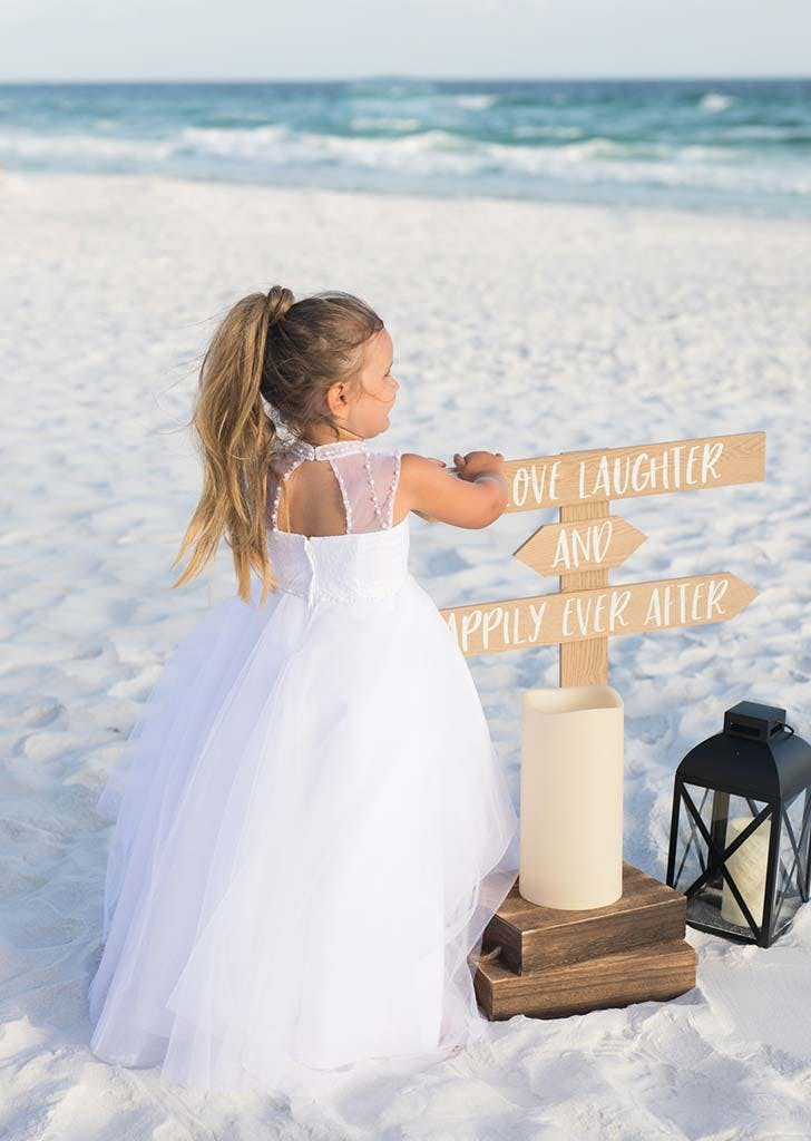 Beach Wedding Photos
 An Inspiring $500 Beach Wedding PureWow