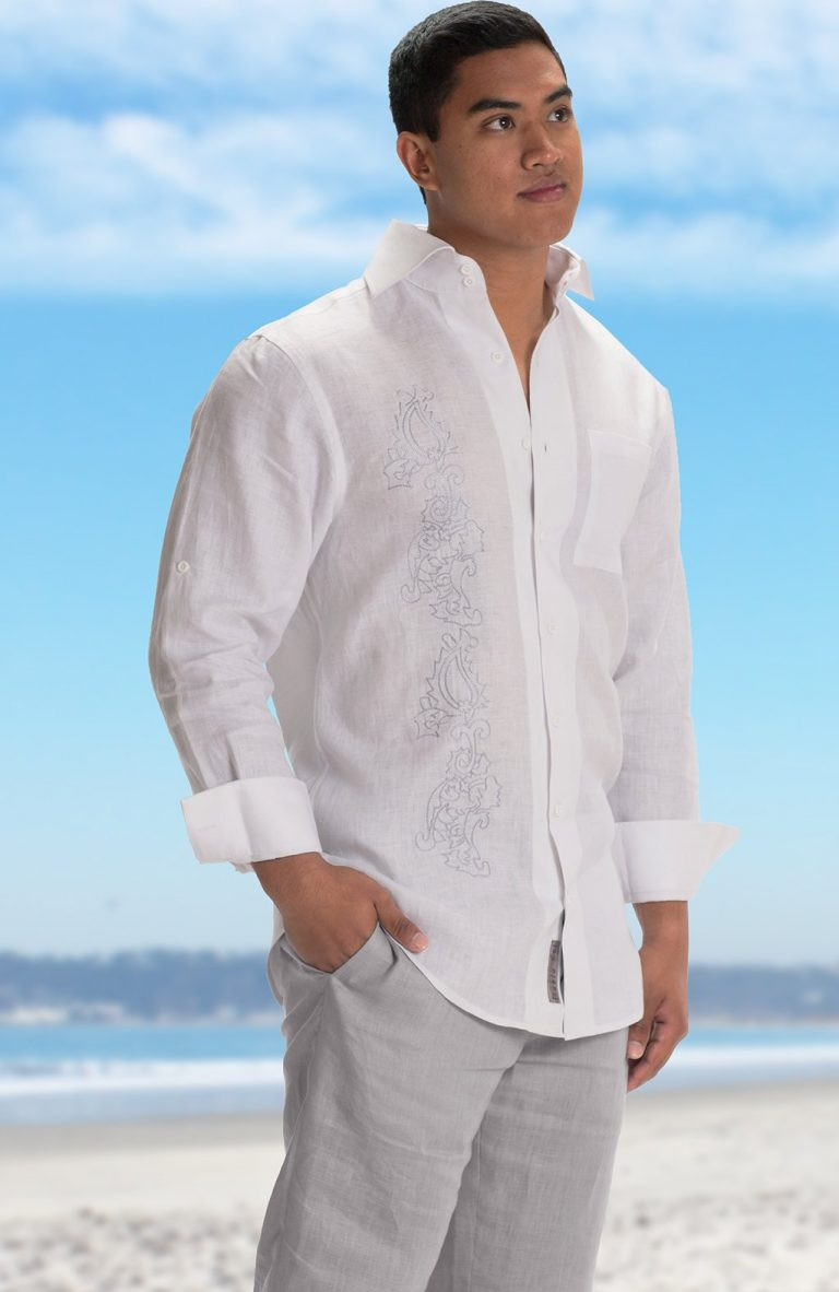 Beach Wedding Shirts For Men
 Banbarra Custom Italian Linen Shirts