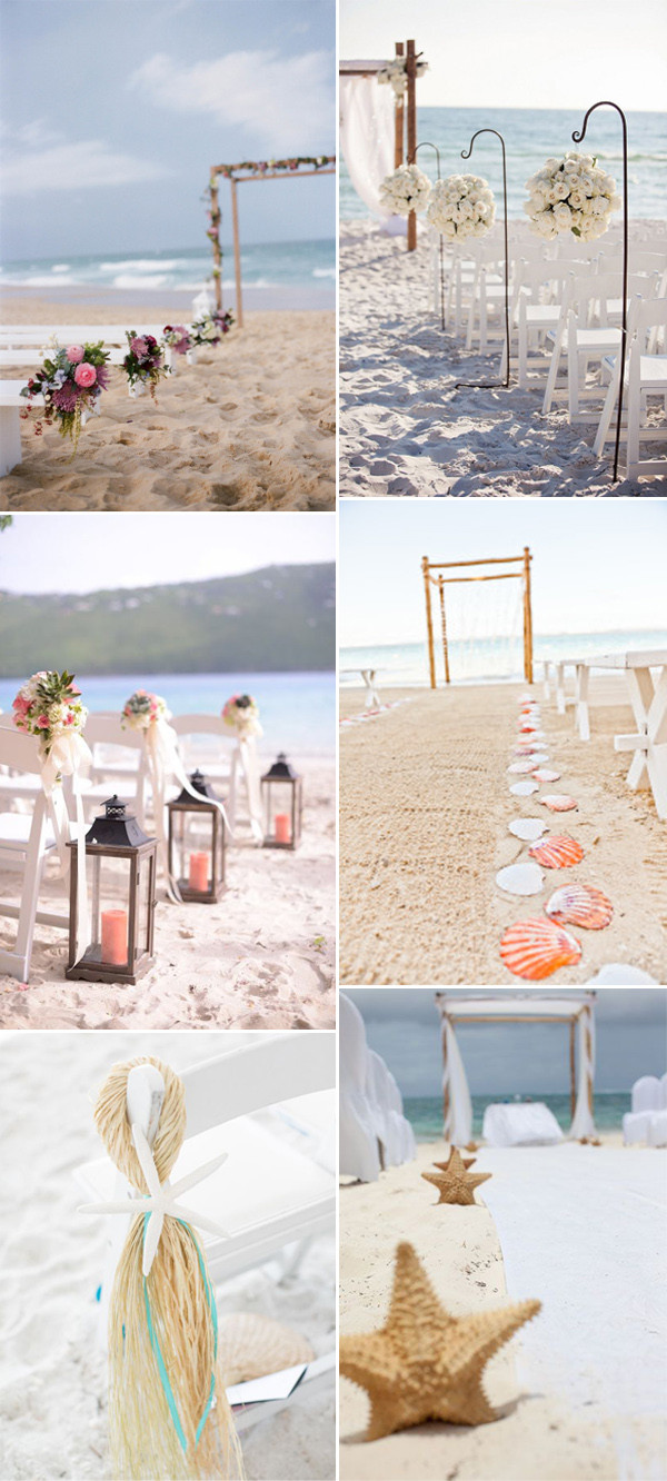 Beach Wedding Theme
 40 Great Wedding Aisle Ideas For Your Big Day