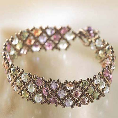 Bead Bracelet Patterns
 DIY MIYUKI GLASS BEAD BRACELET KIT WOVEN NET PATTERN
