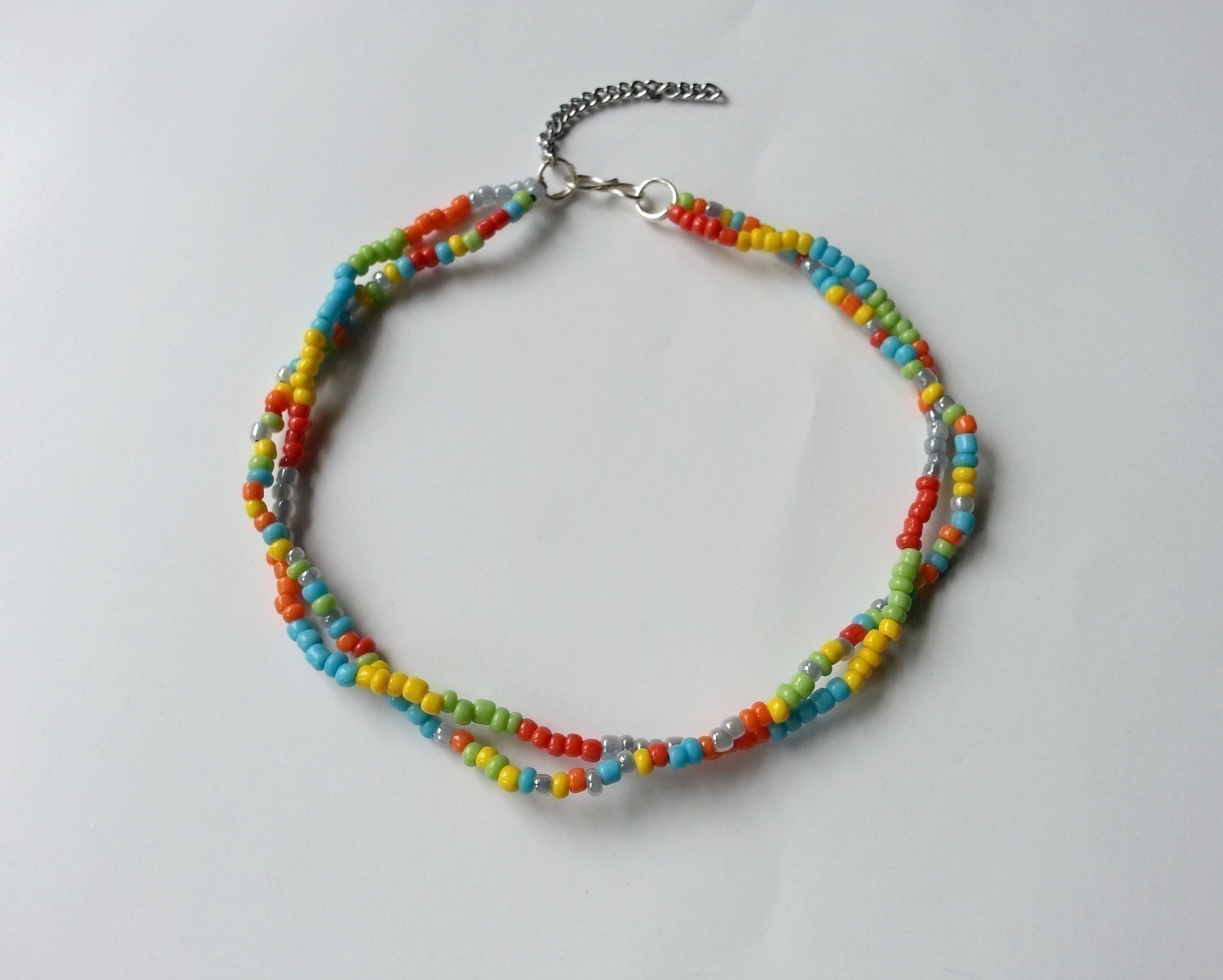 Beaded Anklet
 Diy Seed Bead Payel · How To Make An Anklet · Jewelry on
