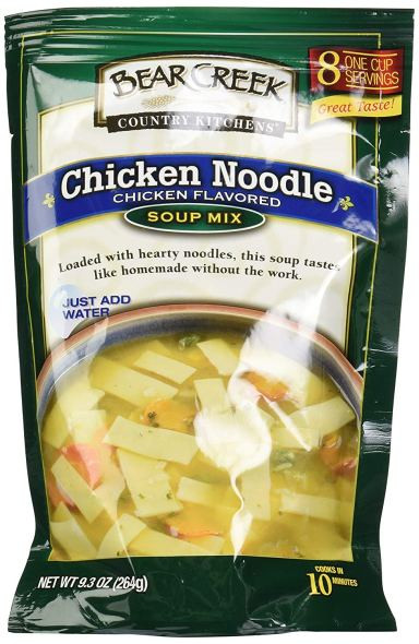 Bear Creek Chicken Noodle Soup
 Bear Creek Chicken Noodle Soup 4 WW Smart Points Meal