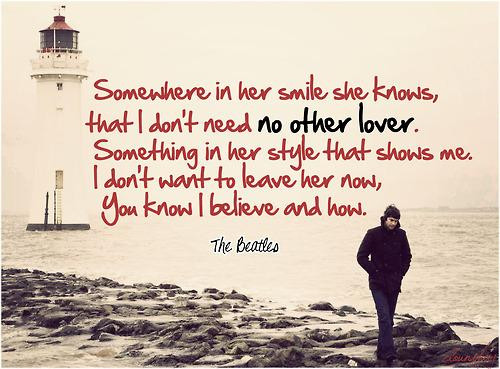 Beatles Love Quotes
 The Beatles love quote
