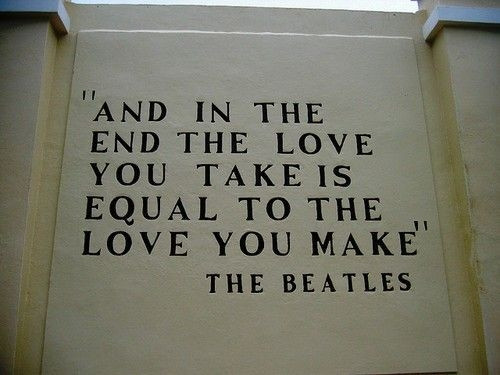 Beatles Love Quotes
 Beatles Quote FaveThing
