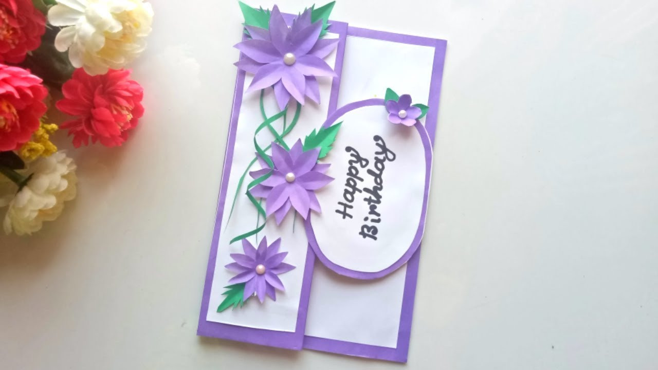 Beautiful Birthday Cards
 Beautiful Handmade Birthday card idea DIY Greeting Cards