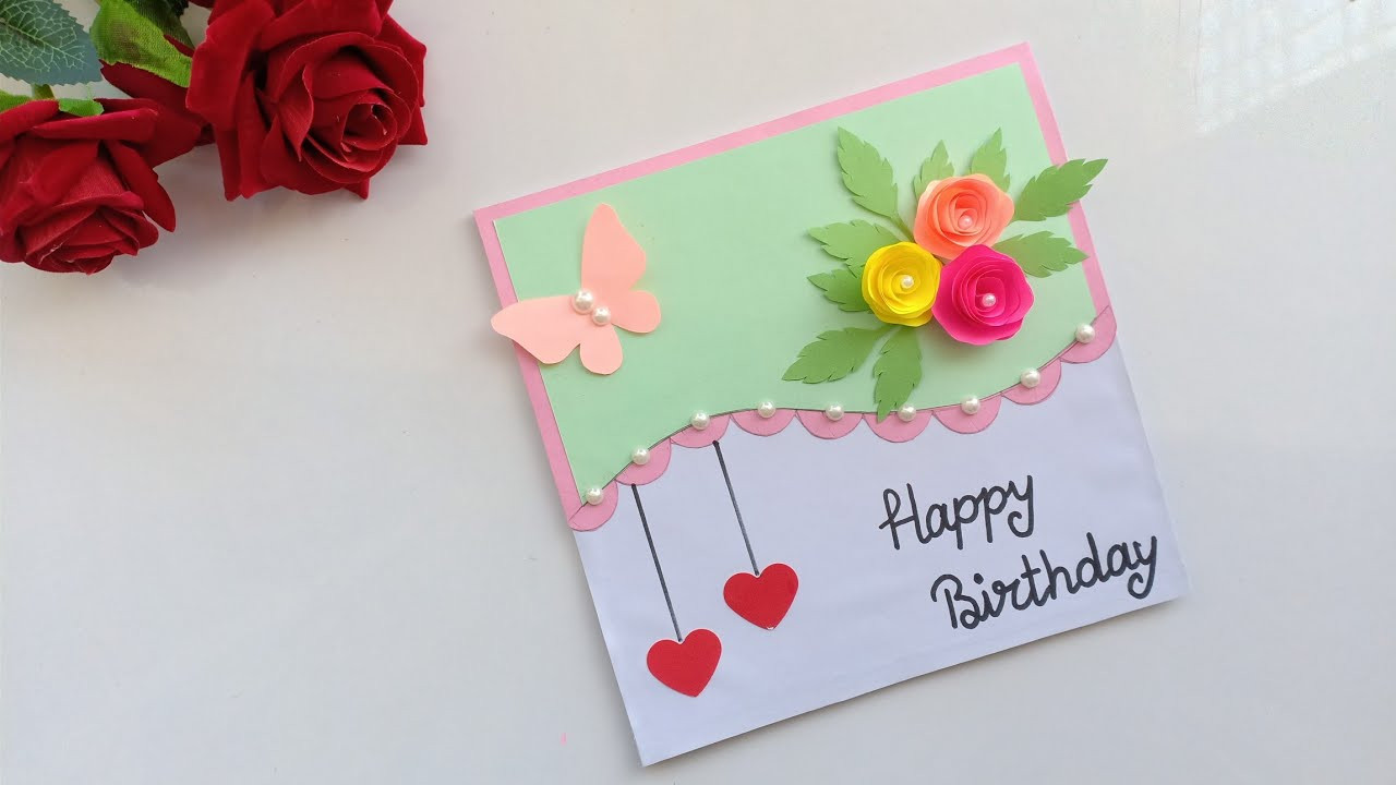 Beautiful Birthday Cards
 Beautiful Handmade Birthday card Birthday card idea