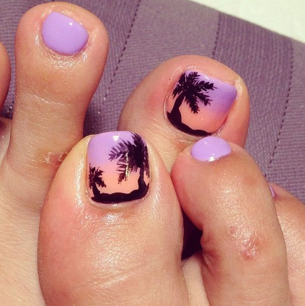 Beautiful Toe Nails
 Vacation Toes If you have a toenail fungus problem e