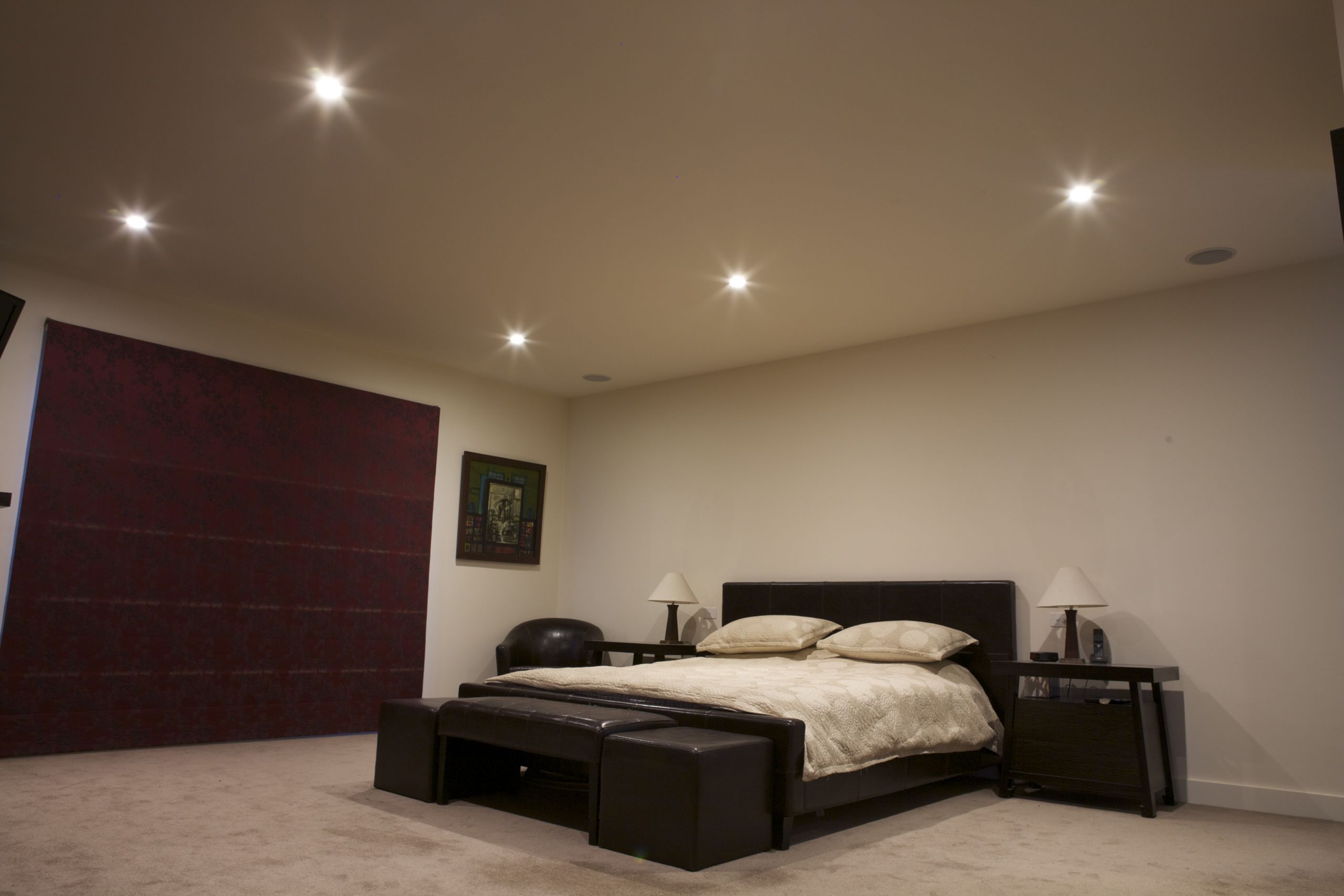 Bedroom Led Lighting
 70mm or 90mm Downlights Choosing LED lights