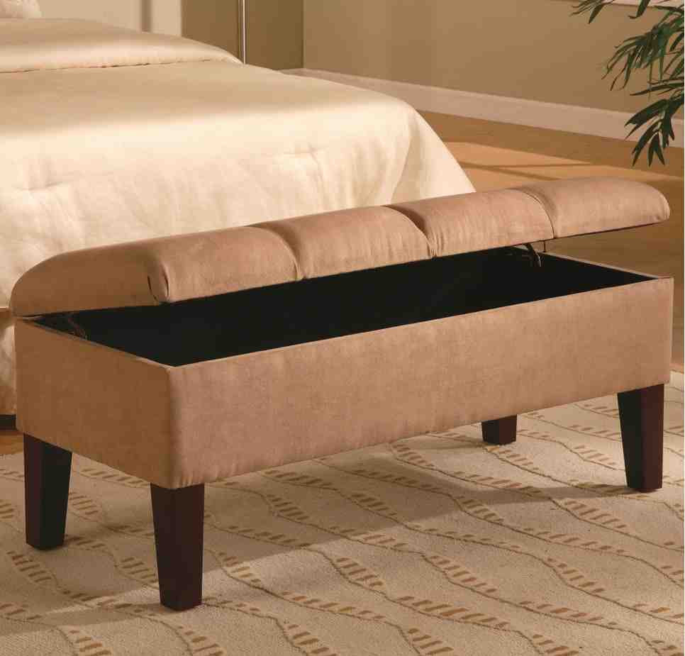 Bedroom Ottoman Storage Bench
 Bedroom Storage Ottoman Bench Home Furniture Design