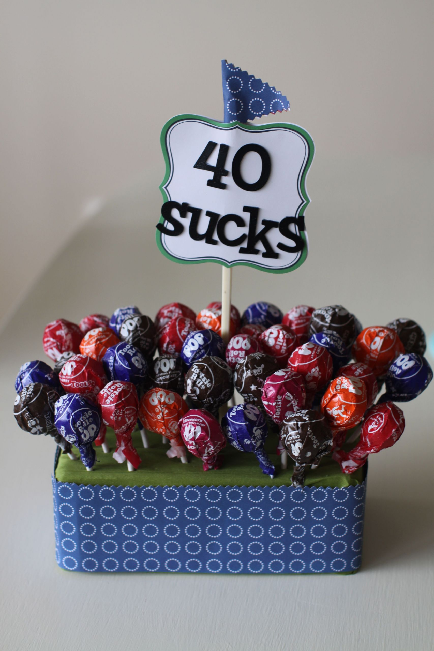 Best 40th Birthday Gifts
 Cute idea for 40th birthday t ough 40 does NOT