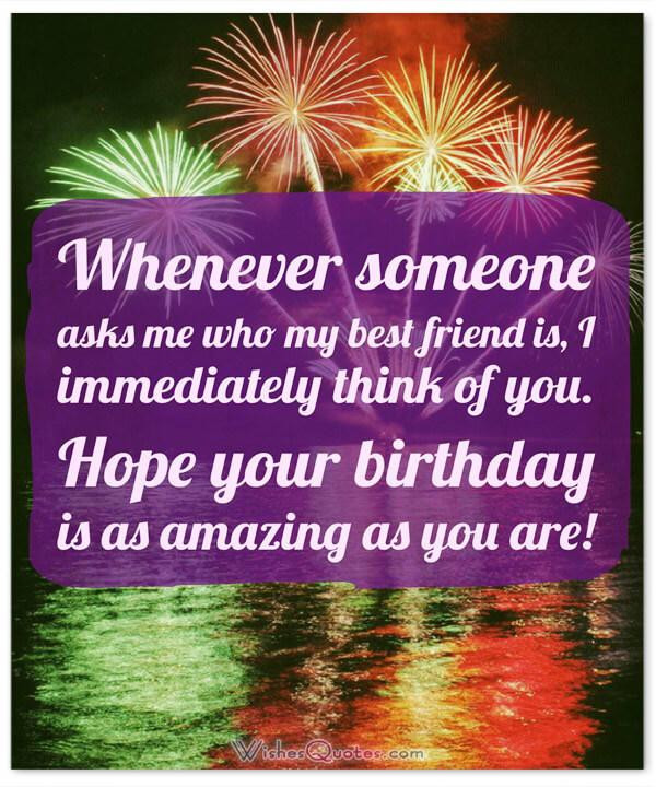Best Birthday Wishes For A Friend
 Birthday Wishes for your Best Friends with Cute