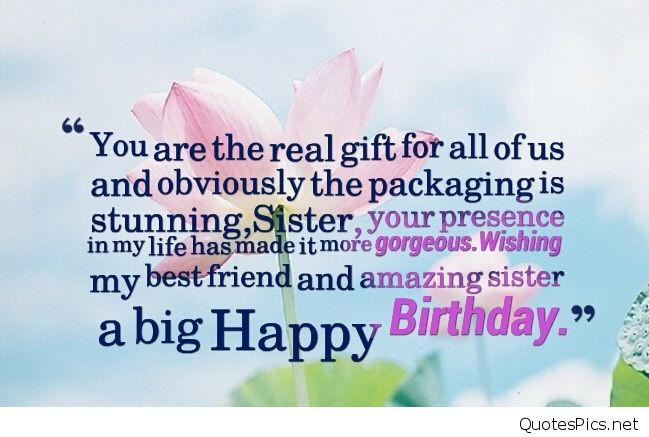 Best Birthday Wishes For Sister
 Best happy birthday wishes cards for sister brother