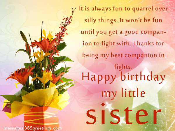 Best Birthday Wishes For Sister
 Birthday wishes For Sister that warm the heart