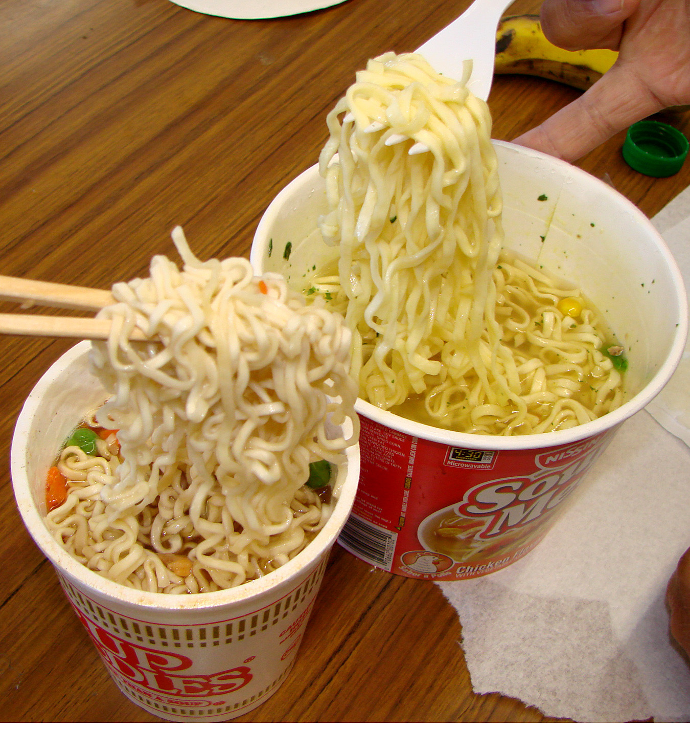 Best Cup Noodles
 Cup Noodles Gets "Souper Sized"