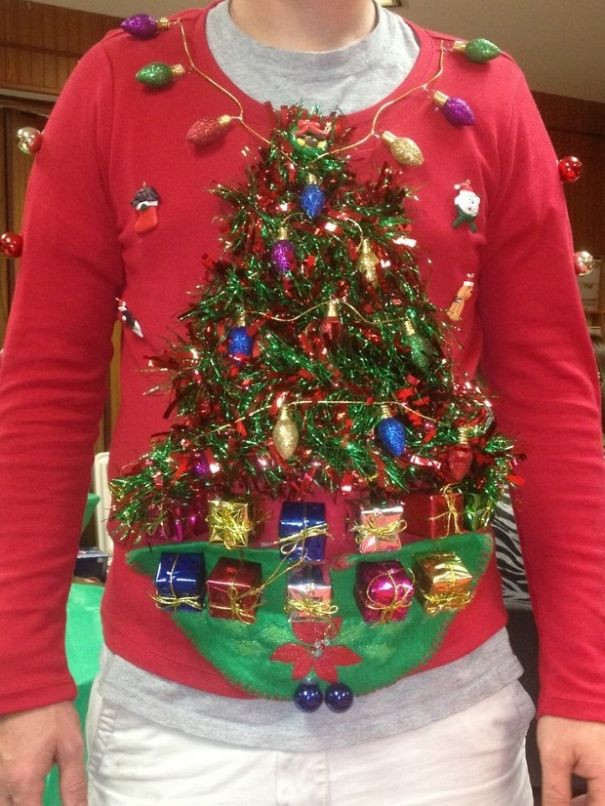 Best DIY Ugly Christmas Sweater
 13 The Most Creative Ugly Christmas Sweaters