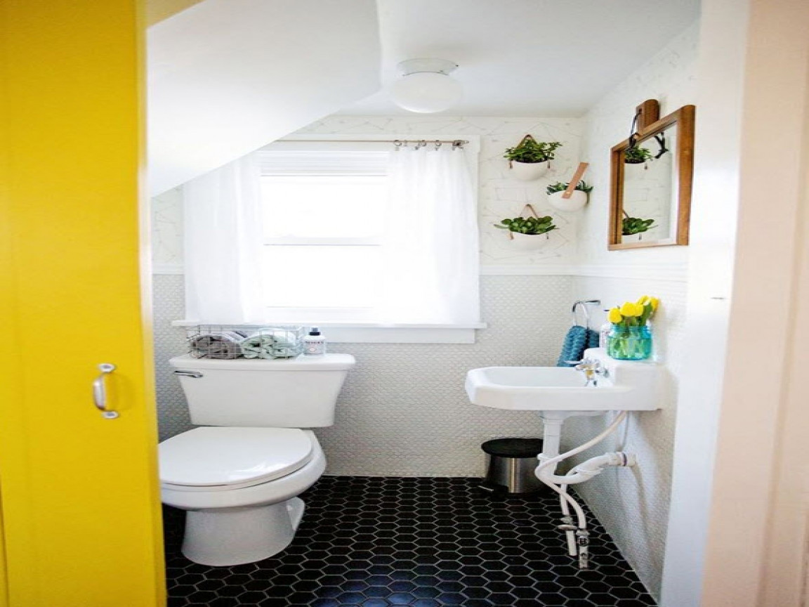 Best Flooring For Small Bathroom
 Small black and white floor tiles best tile for small