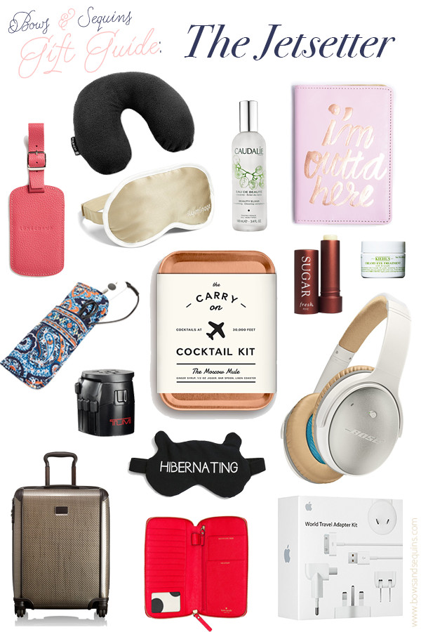 Best Gift Ideas For Travelers
 Gift Guide The Jetsetter Bows & Sequins