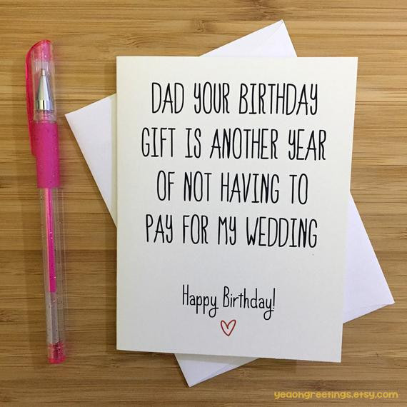 Best Gifts For Dads Birthday
 Happy Birthday Dad Card for Dad Funny Dad Card Gift for