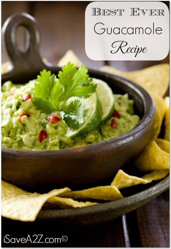 Best Guacamole Dip Recipe
 Best Ever Guacamole Recipe Easy to put to her and