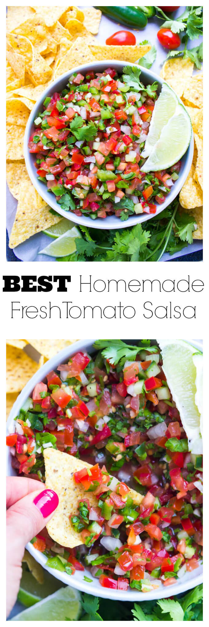 Best Homemade Salsa Recipe Ever
 The Best Homemade Fresh Tomato Salsa Little Broken