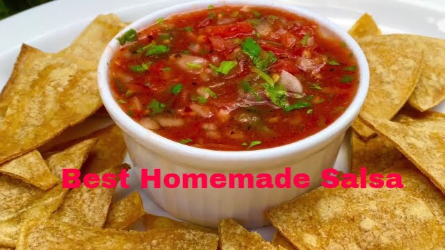 Best Homemade Salsa Recipe Ever
 The Best Homemade Salsa Ever