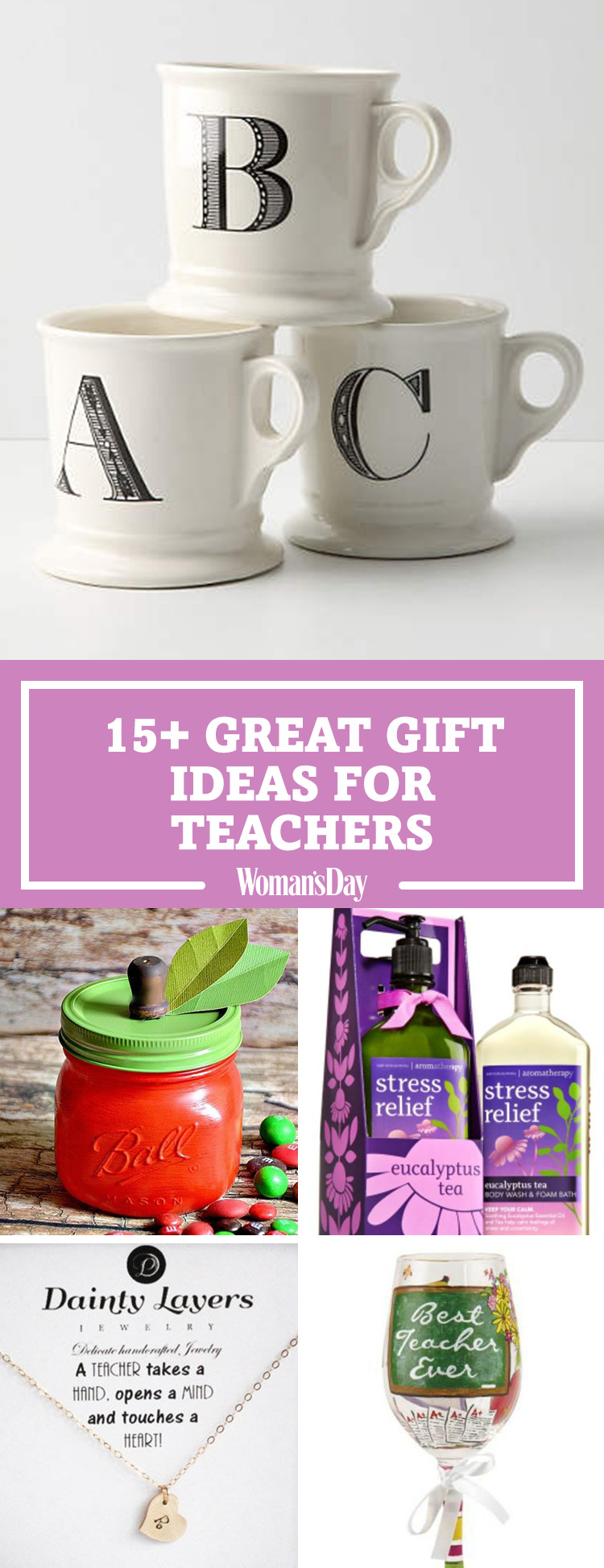 Best Teacher Gift Ideas
 17 Best Teacher Gift Ideas Teacher Appreciation Gifts