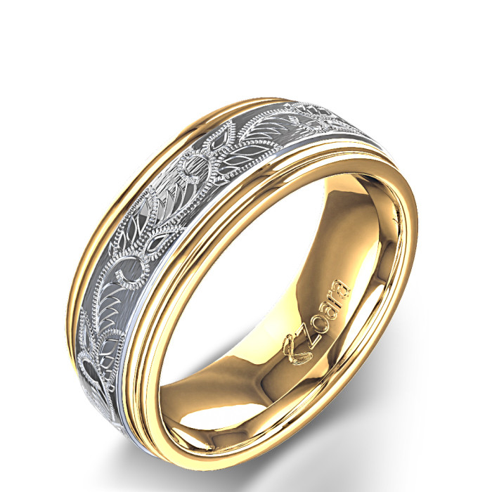 Best Wedding Bands For Men
 Alliance Single White Gold Platinum Wedding Rings 18K