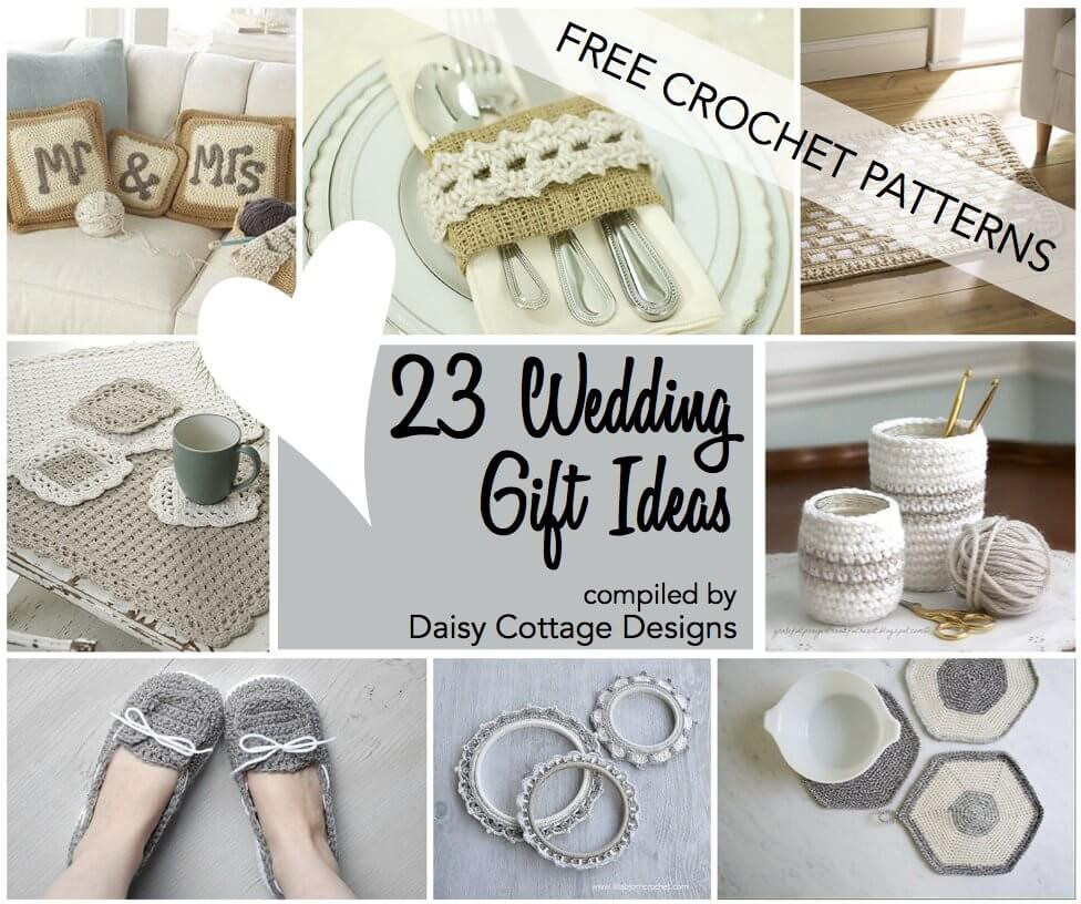 Best Wedding Gift Ideas
 Wedding Crochet Patterns 23 Free Crochet Patterns Daisy