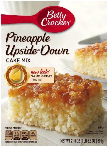 Betty Crocker Pineapple Upside Down Cake
 Betty Crocker Pineapple Upside Down Cake Mix 21 5 Oz Box