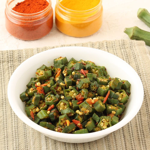 Bhindi Recipes Indian
 Bhindi Bhaji Recipe Simple & Easy Indian Ve able Curry