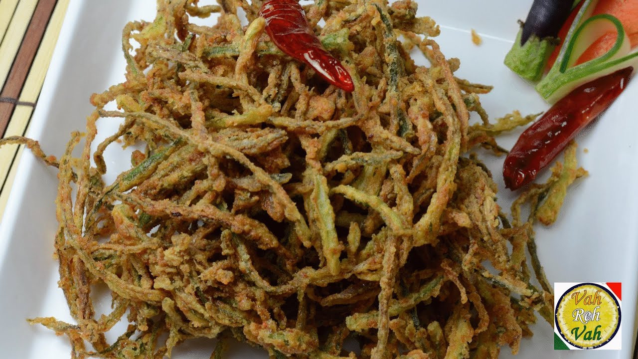 Bhindi Recipes Indian
 Bhindi Kurkuri Crispy Okra recipe By VahChef