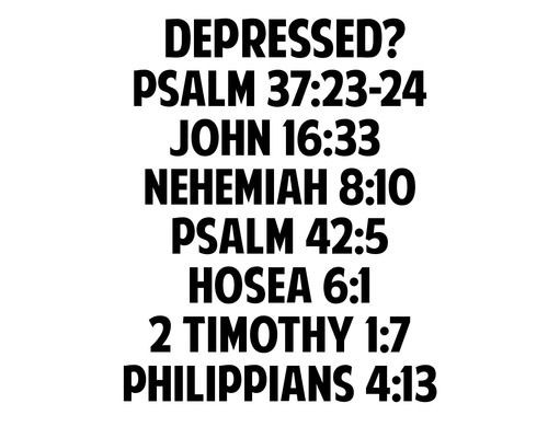 Bible Quotes About Sadness
 Being depressed Posts and Counseling on Pinterest